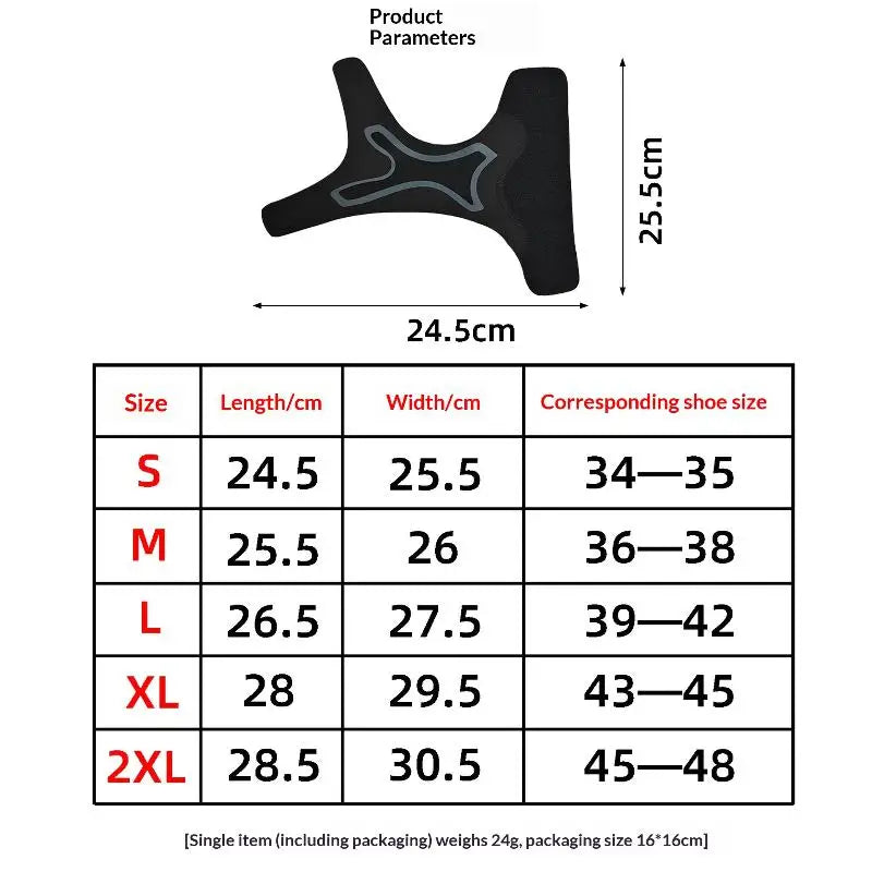 Tobillera deportiva de nailon con cierre ajustable, 1 unidad