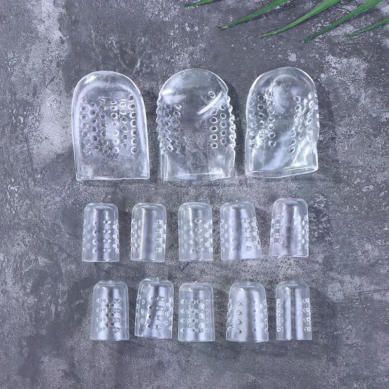Protectores de silicona para los dedos de los pies, pack de 30