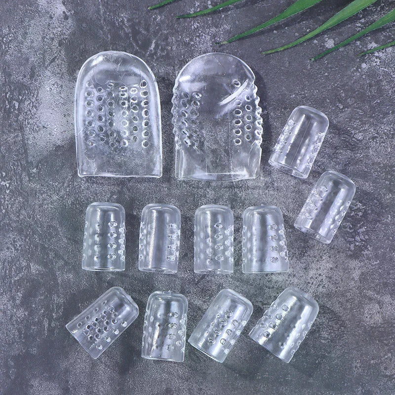 Protectores de silicona para los dedos de los pies, pack de 30